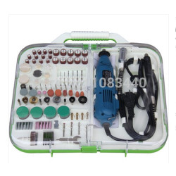 163pcs  Tools Kit Accessory with Mini Grinder 135W