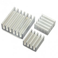 Adhesive Aluminum Heat Sink Cooler Kit For Cooling Raspberry Pi
