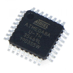 AVR microcontroller - ATmega 8A-AU SMD