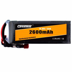 LiPo battery 3.7V/2600mAh-1S-25C