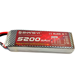 11.1V 3S 5200mah/35C Lipo Battery with XT60