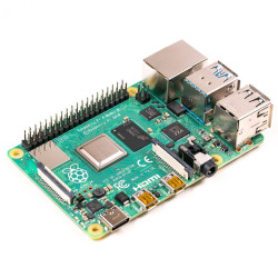 UK-Raspberry Pi 4 Model B, BCM2711 SoC, 4GB DDR4 RAM, USB 3.0, PoE Enabled