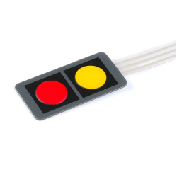  keyboard Control Panel Yellow+Red