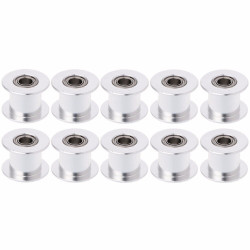 GT2  20T W10 B5 Without Tooth Aluminum Timing Drive Pulley