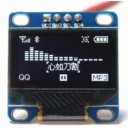 0.96inch  OLED Display Module - SPI/I2C - 128x64 - 4Pin (Blue) 