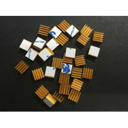 9*9*5MM Adhesive Aluminum Heatsink