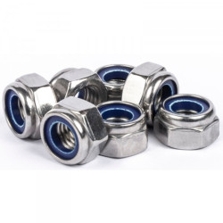 Inox  Hex Locknut M5