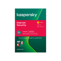 Kaspersky Internet Security  – License 1 workstations 1 year