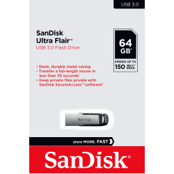 FLASH DRIVE SanDisk Ultra Flair 64GB – USB 3.0