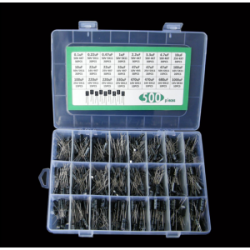  500Pcs Aluminum Electrolytic Capacitors kit (0.1UF-1000UF)