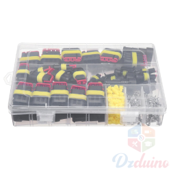 352pcs HID Waterproof Connectors 1/2/3/4 Pin  300V 12A