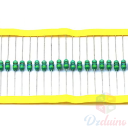 0307 1/4W Indictor resistor 1uH, 2.2uH, 10uH, 22uH, 470uH, 680uH, 1mH