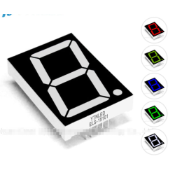 Common Anode 1 Bit Digital Tube 7 segment 1.5inch