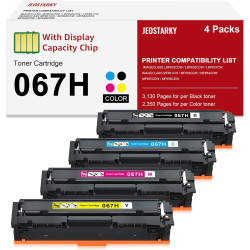 067H Toner Cartridge Set, MF656Cdw LBP632Cdw MF654Cdw